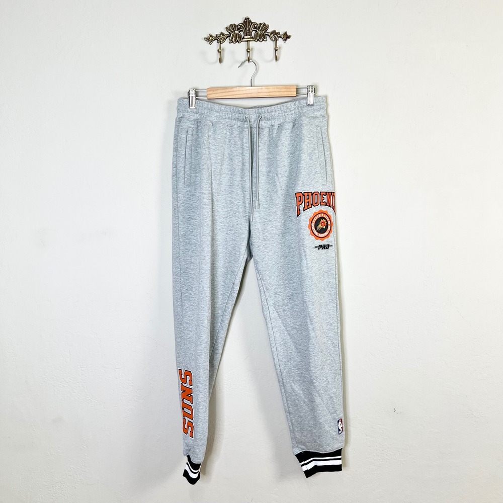 Phoenix Suns Pro Standard Sweatpants Mens Size M Heather Gray NBA New Logo Patch